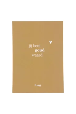 Kaart Goud Waard