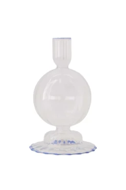 kandelaar glas bolling ribbel