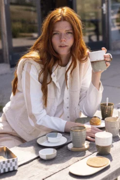 koffiemok darling grijsblauw