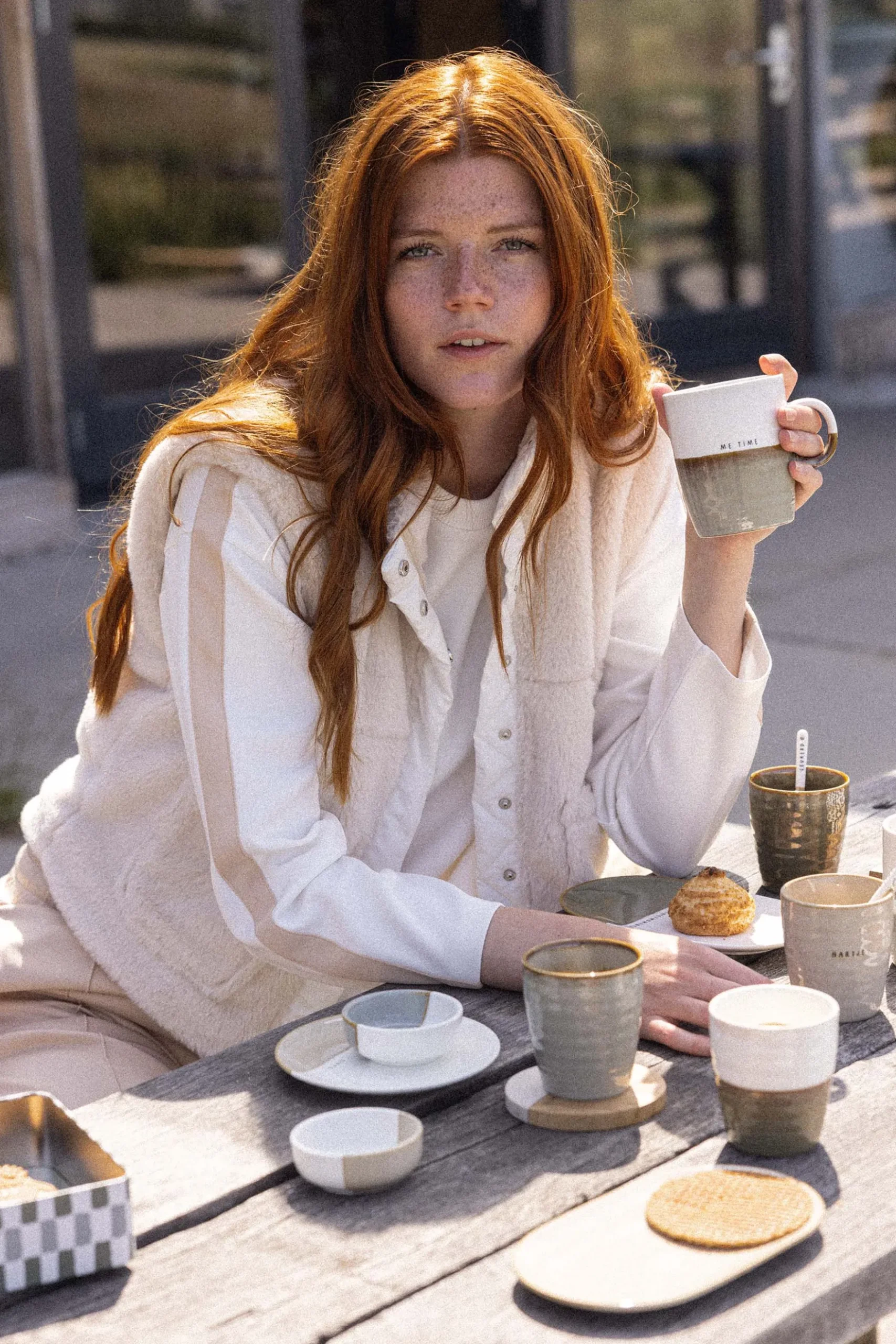 koffiemok darling grijsblauw