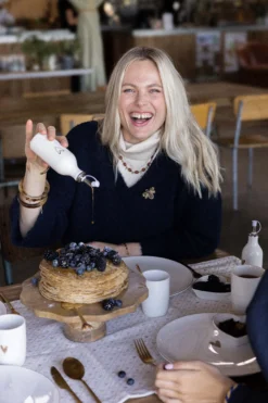 koffiemok hartje wit/goud
