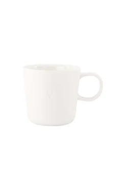 koffiemok met oor hartje