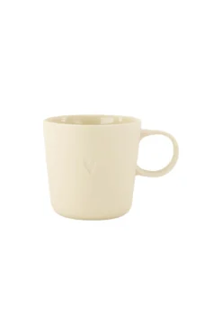 koffiemok met oor hartje