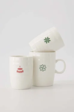 koffiemok taart wit/roze