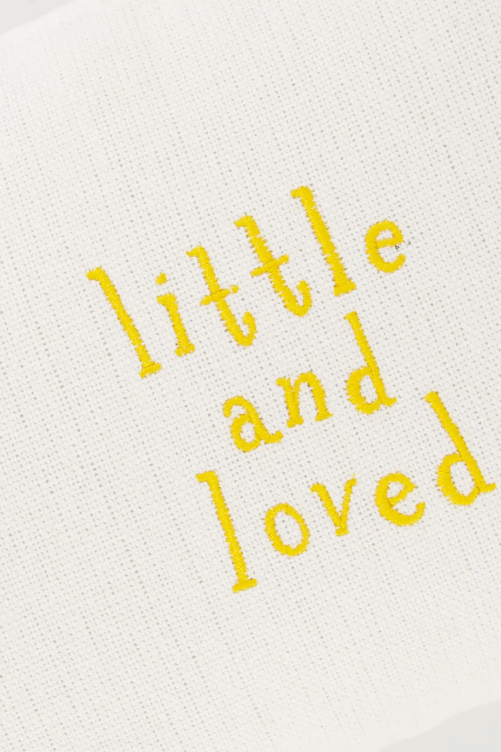 kussen little and loved 35x25cm