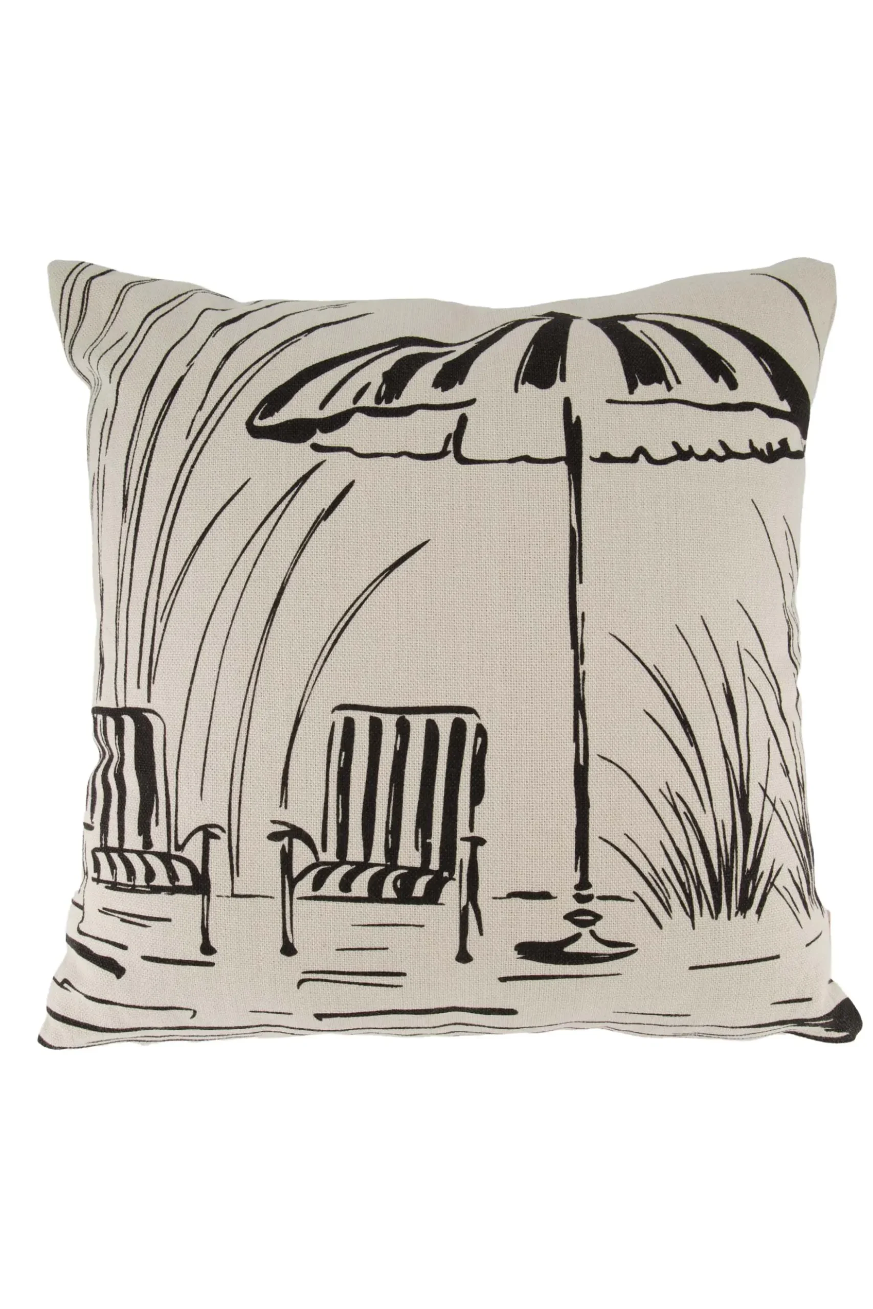 kussen sunshine tekening 45x45cm