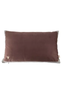 kussen velvet hartje 30x50cm