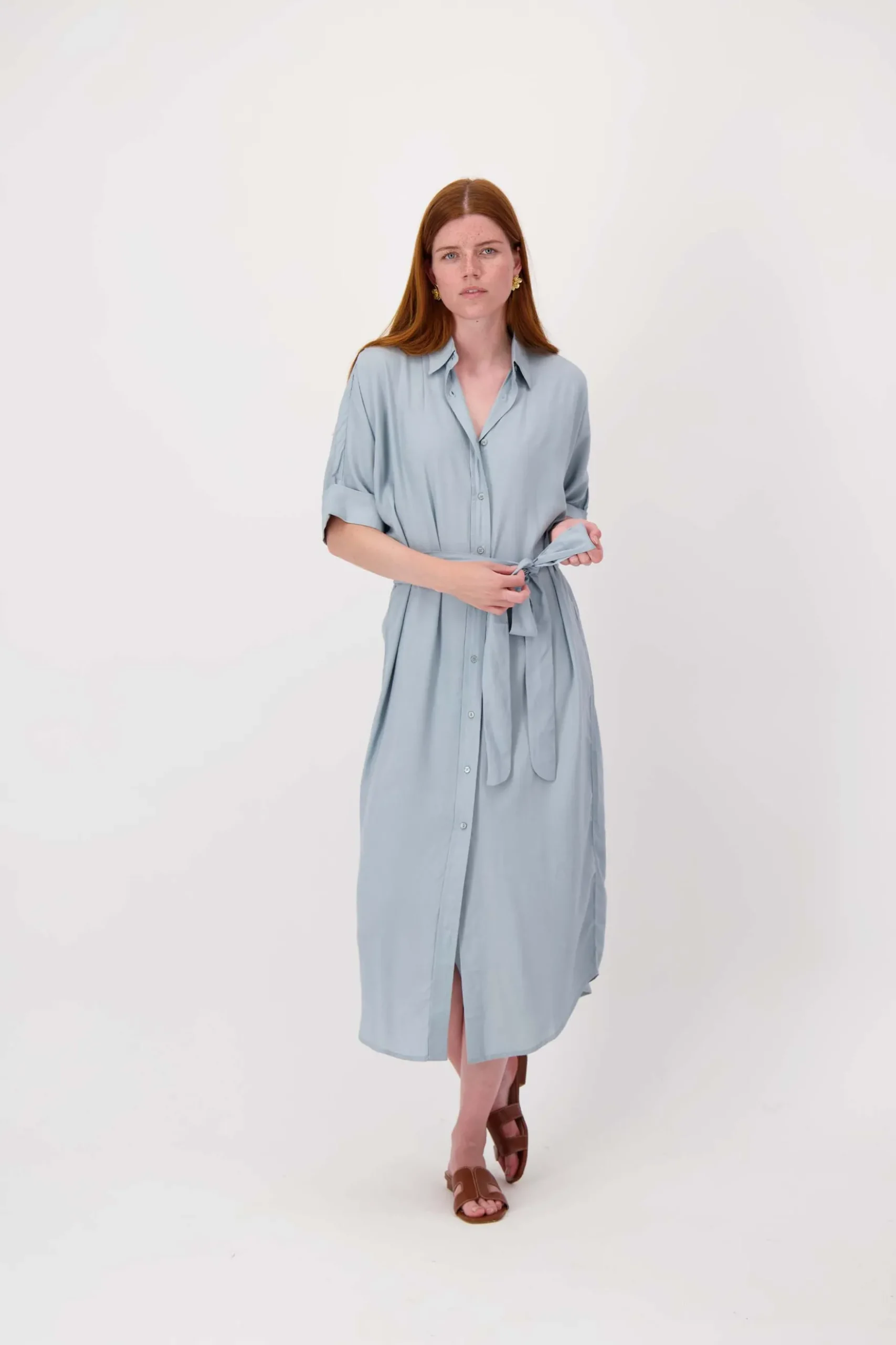 lange blouse jurk