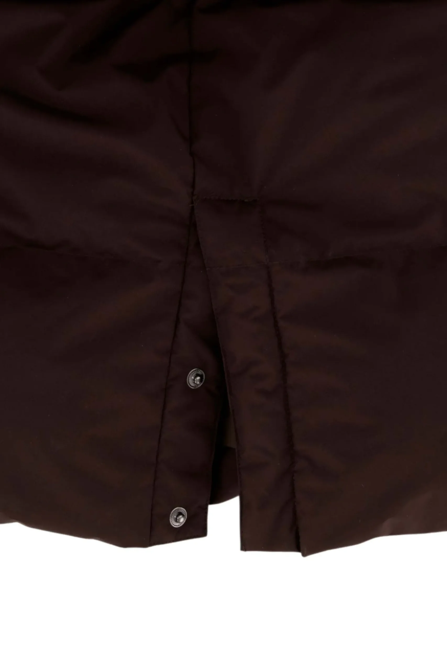 lange bubblecoat met teddy details