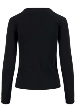 lange mouw boothals top