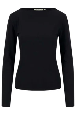 lange mouw boothals top