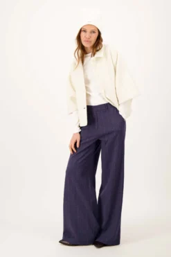 lange mouw boothals top