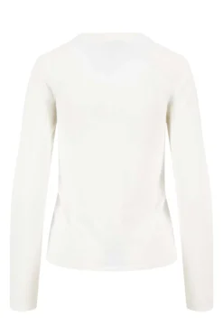 lange mouw boothals top