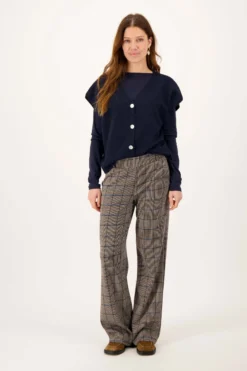 lange mouw boothals top
