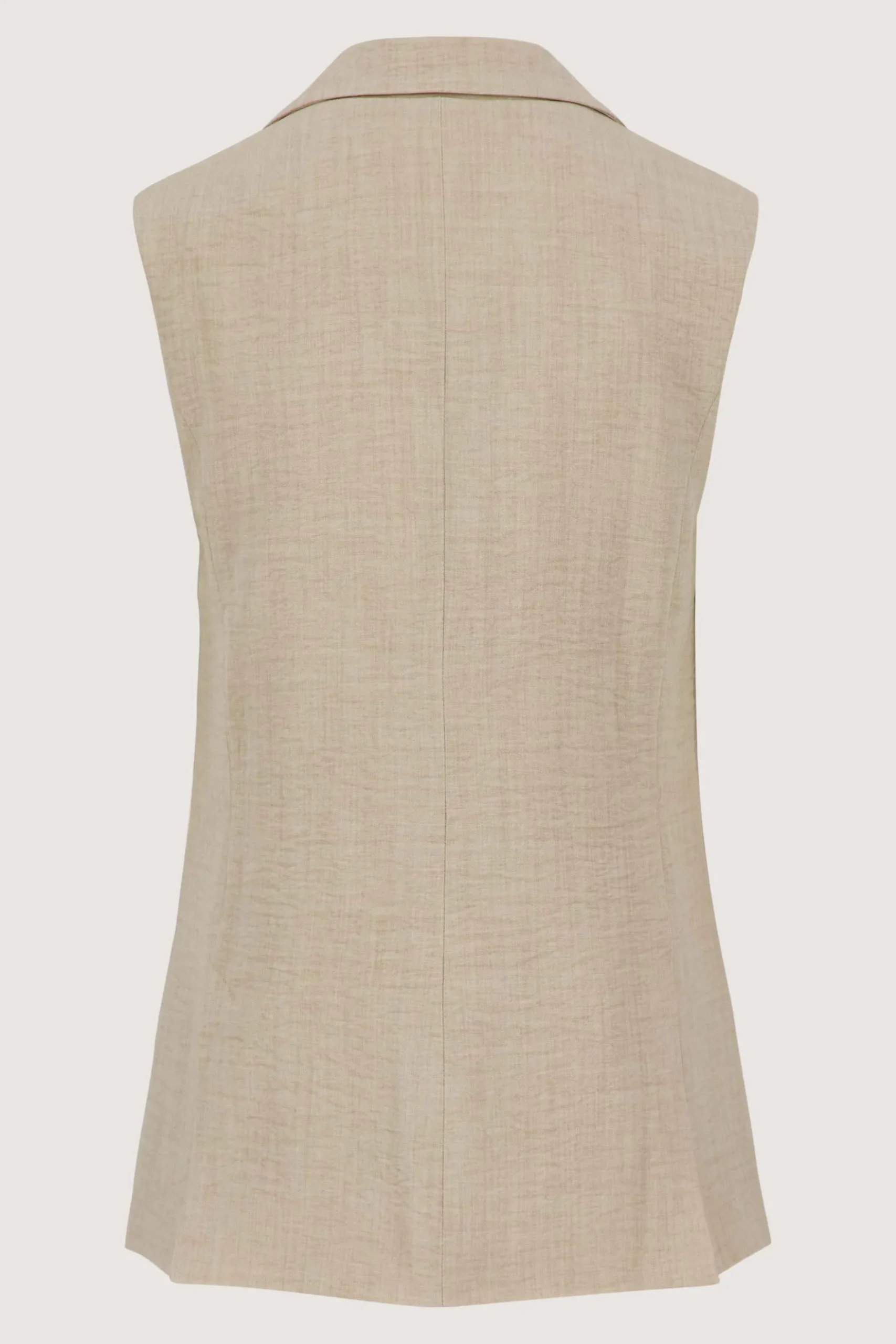 lang gilet met stretch