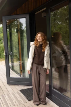 nette broek met glitter steentje