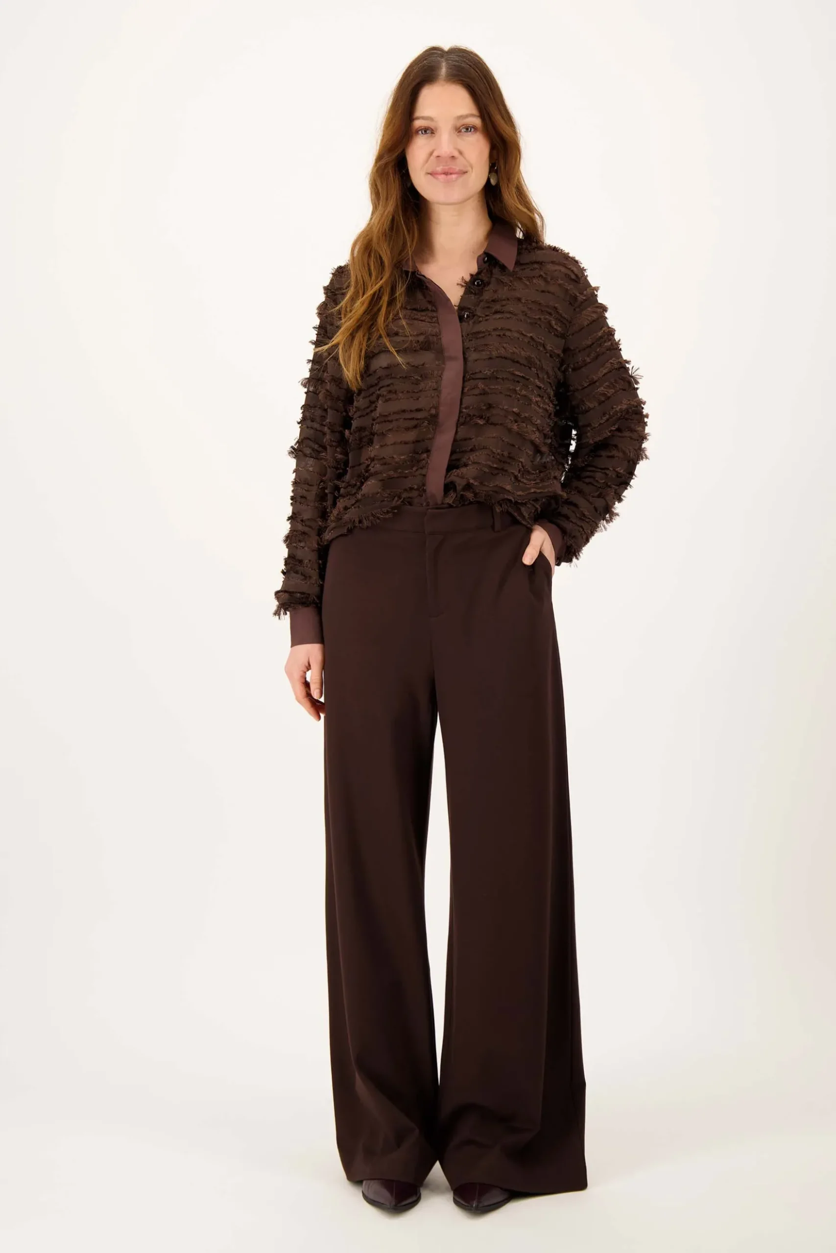 nette broek met stretch