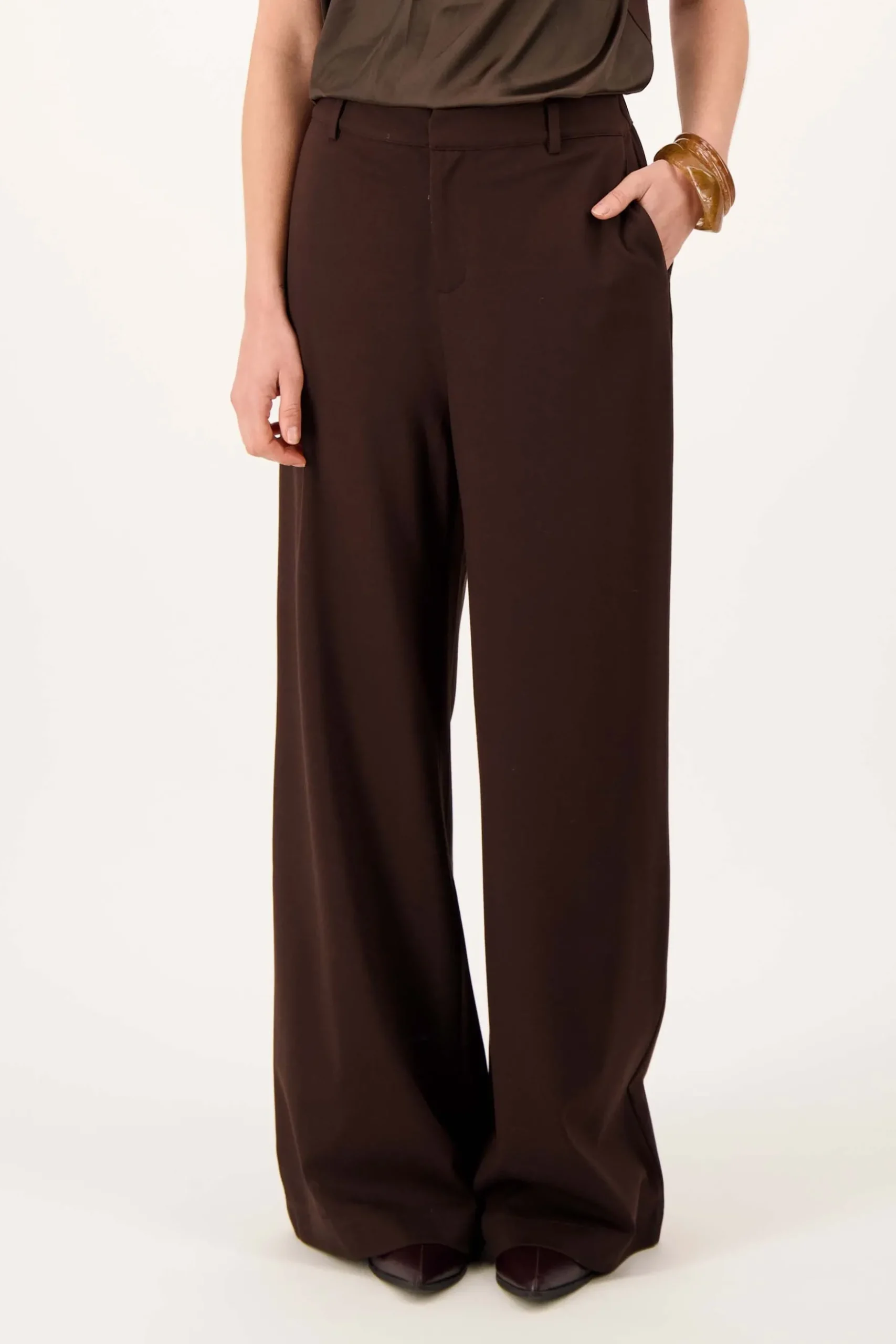 nette broek met stretch