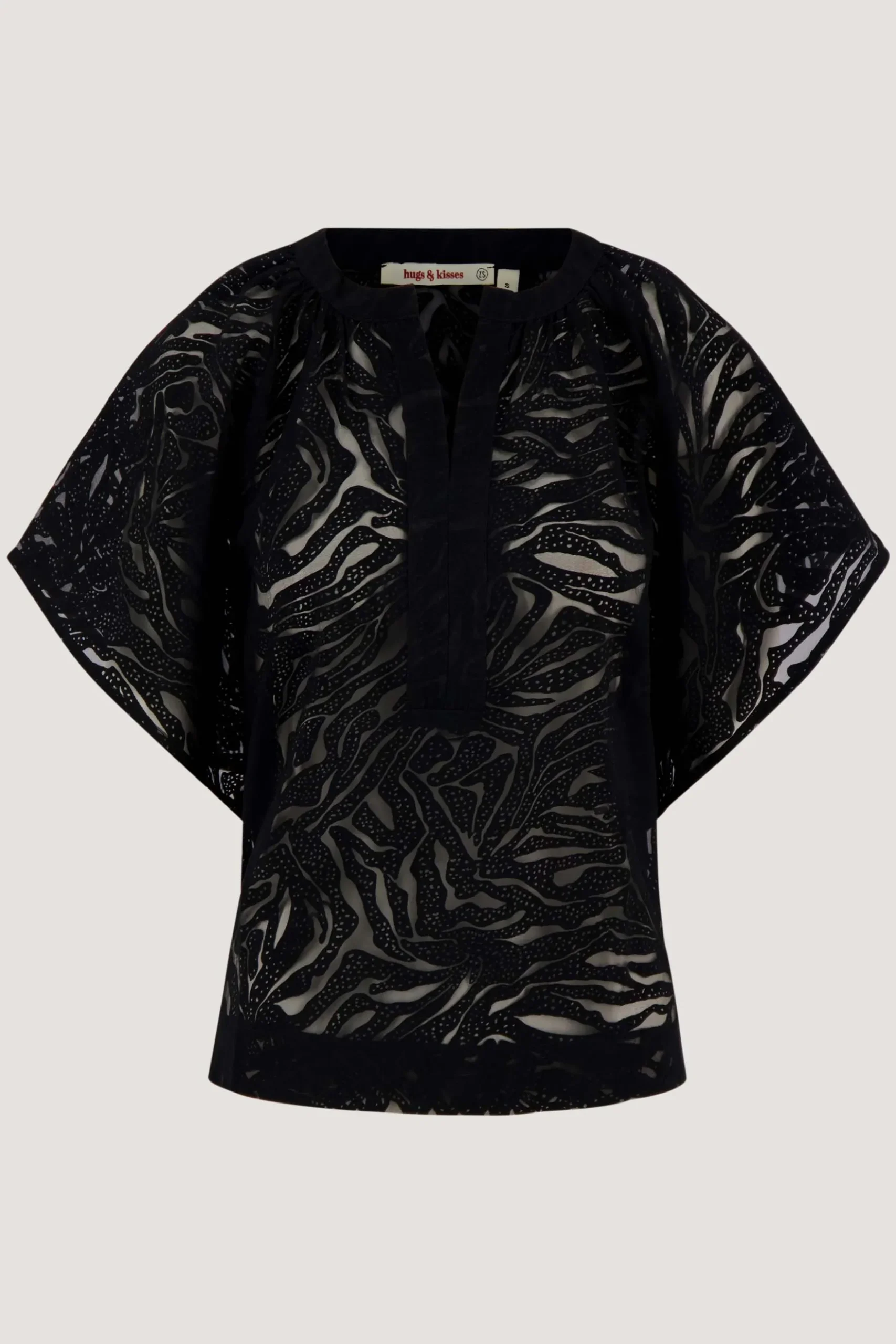 organza top raglan
