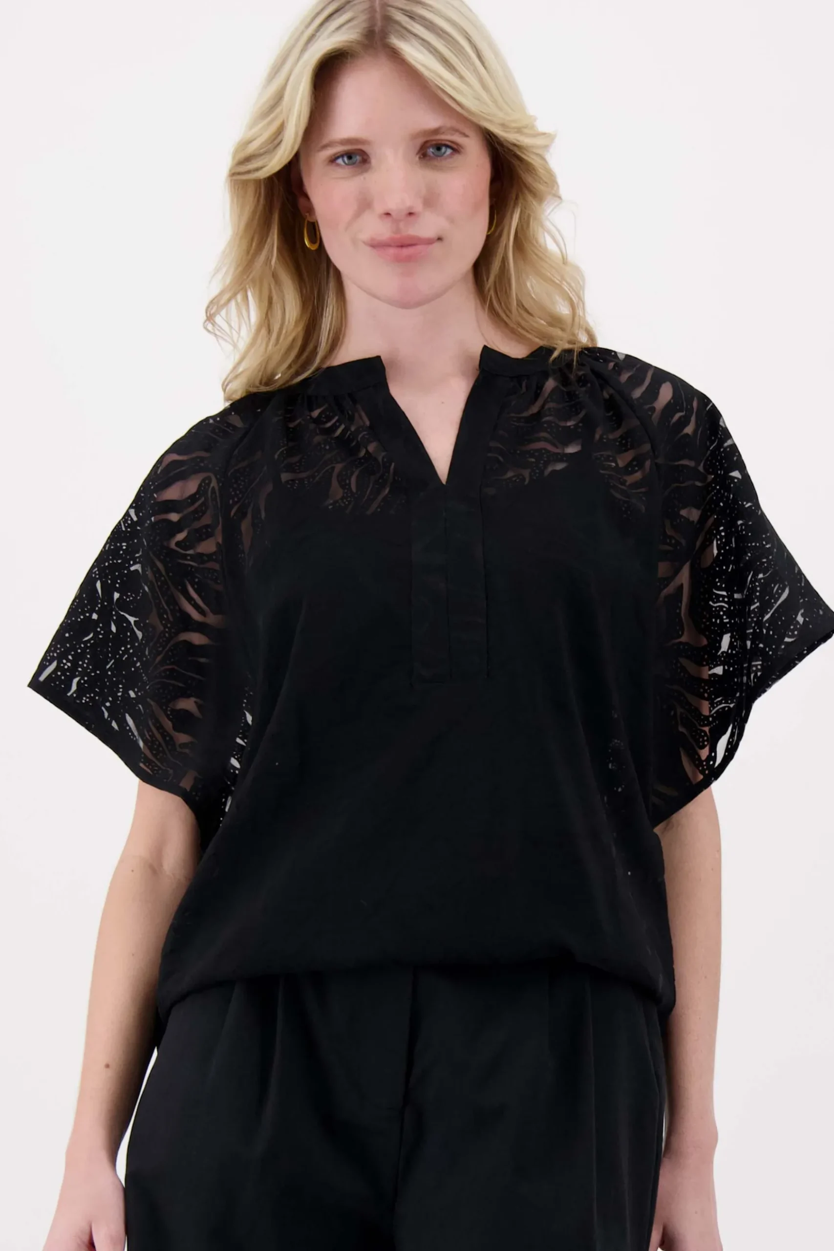 organza top raglan