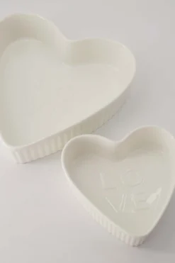 ovenschaal keramiek hartvorm love klein