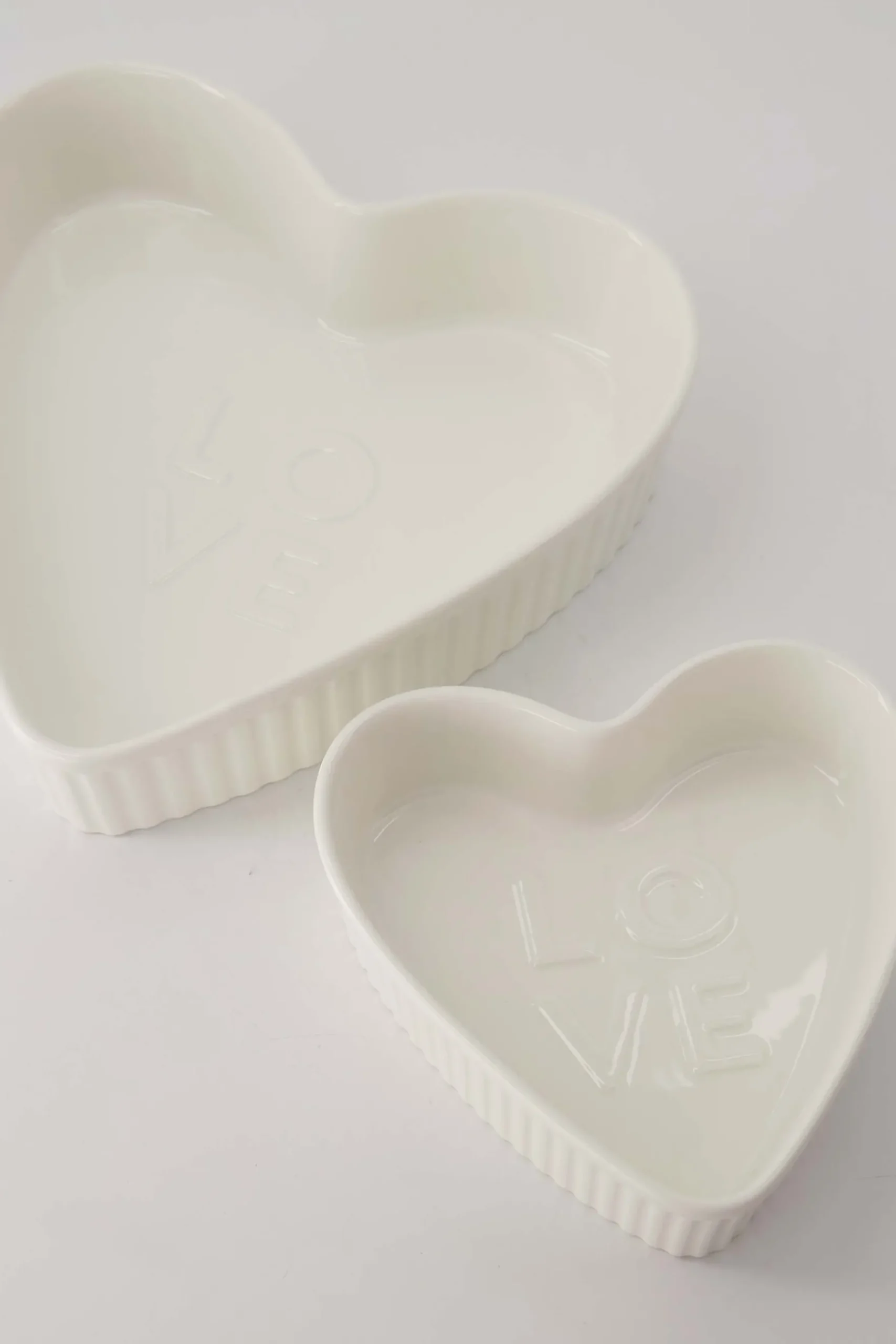 ovenschaal keramiek hartvorm love klein