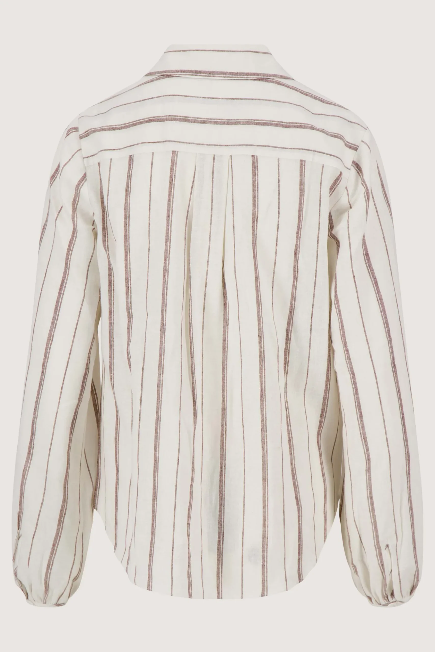 overslag blouse met streep