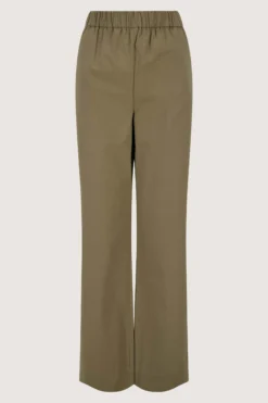 poplin broek wijd model