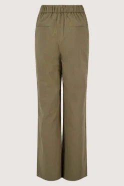 poplin broek wijd model