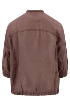ramie ballon blouse
