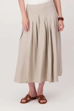 rok met plooi details