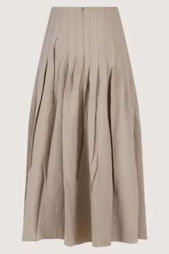 rok met plooi details
