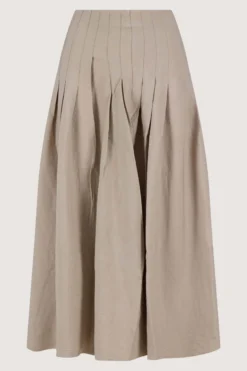 rok met plooi details