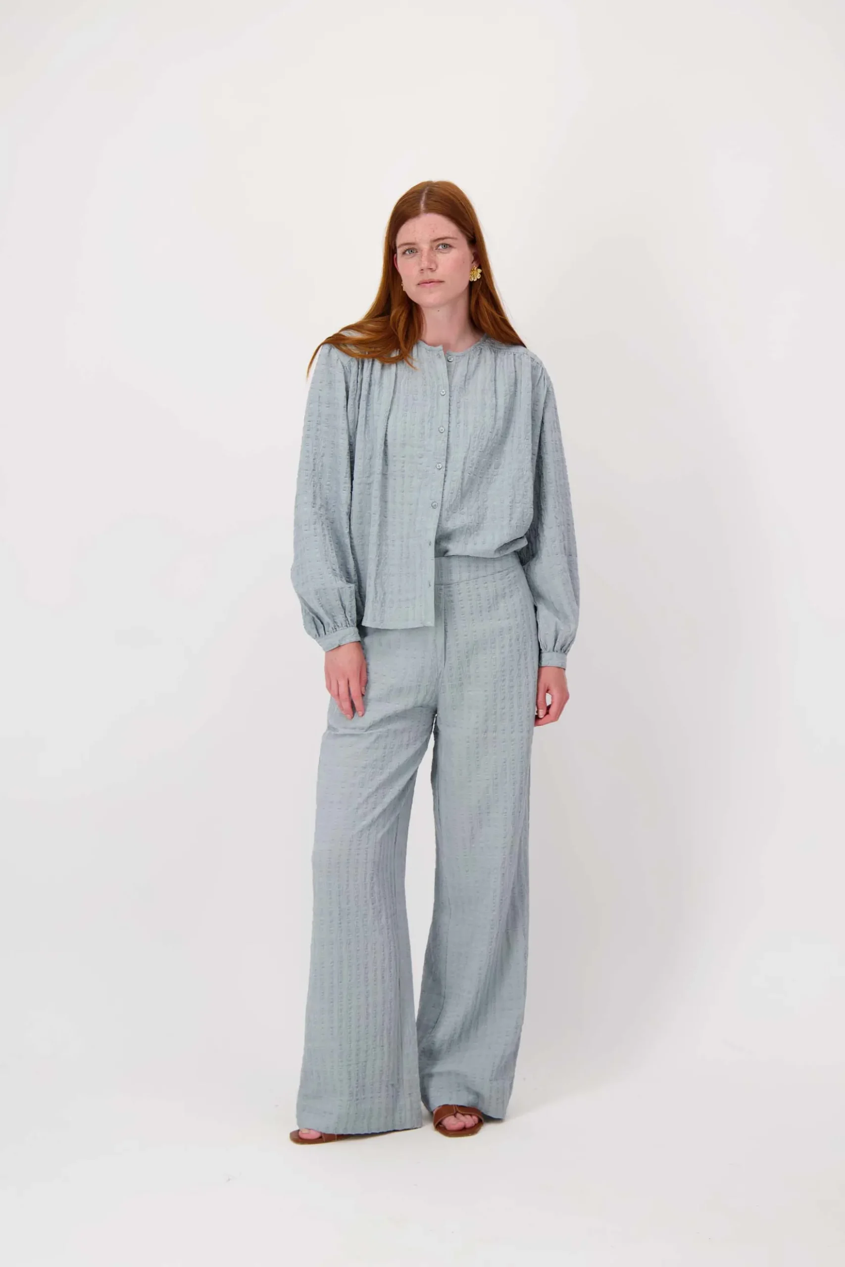 seersucker blouse