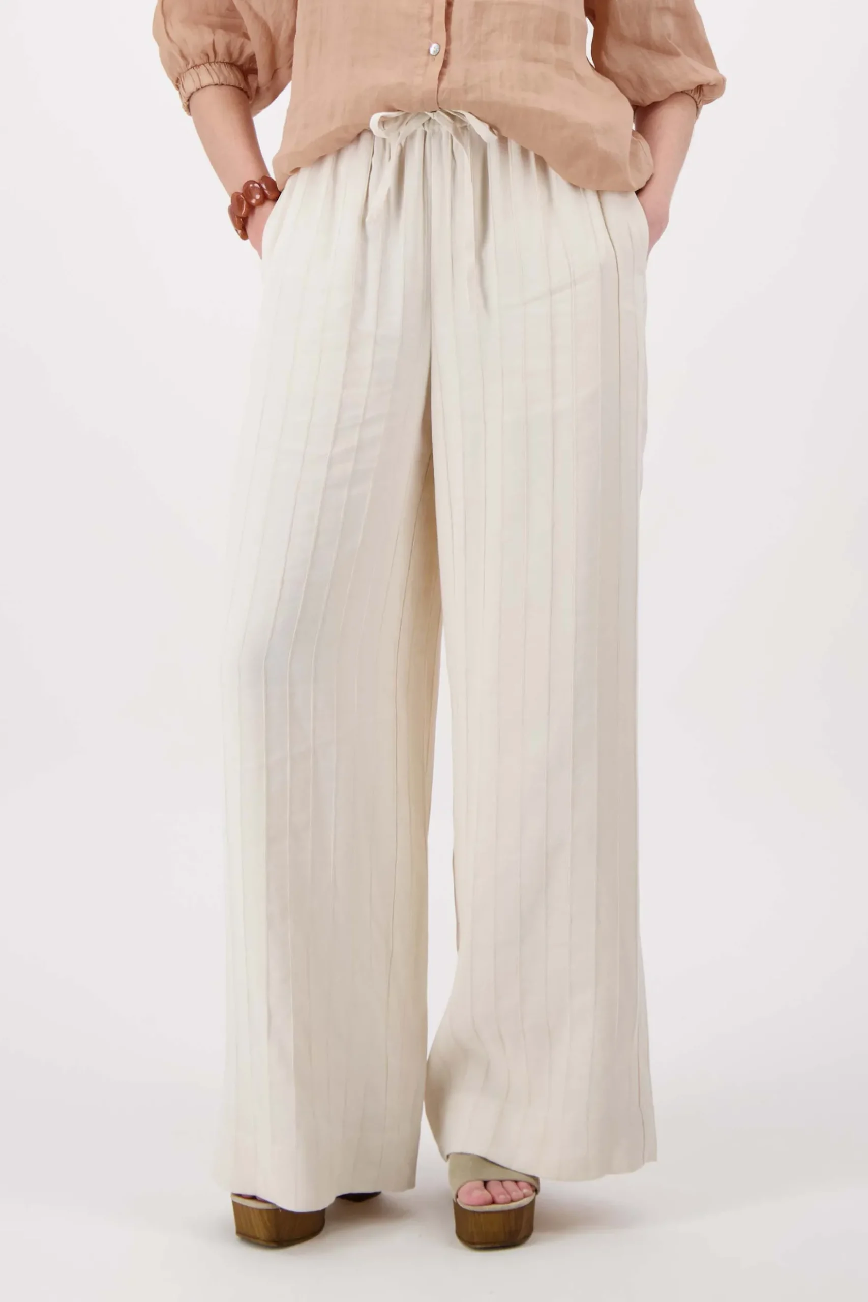 seersucker streep broek