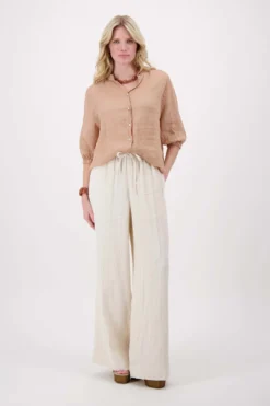 seersucker streep broek