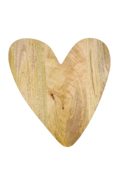 serveerplank hout hartvorm