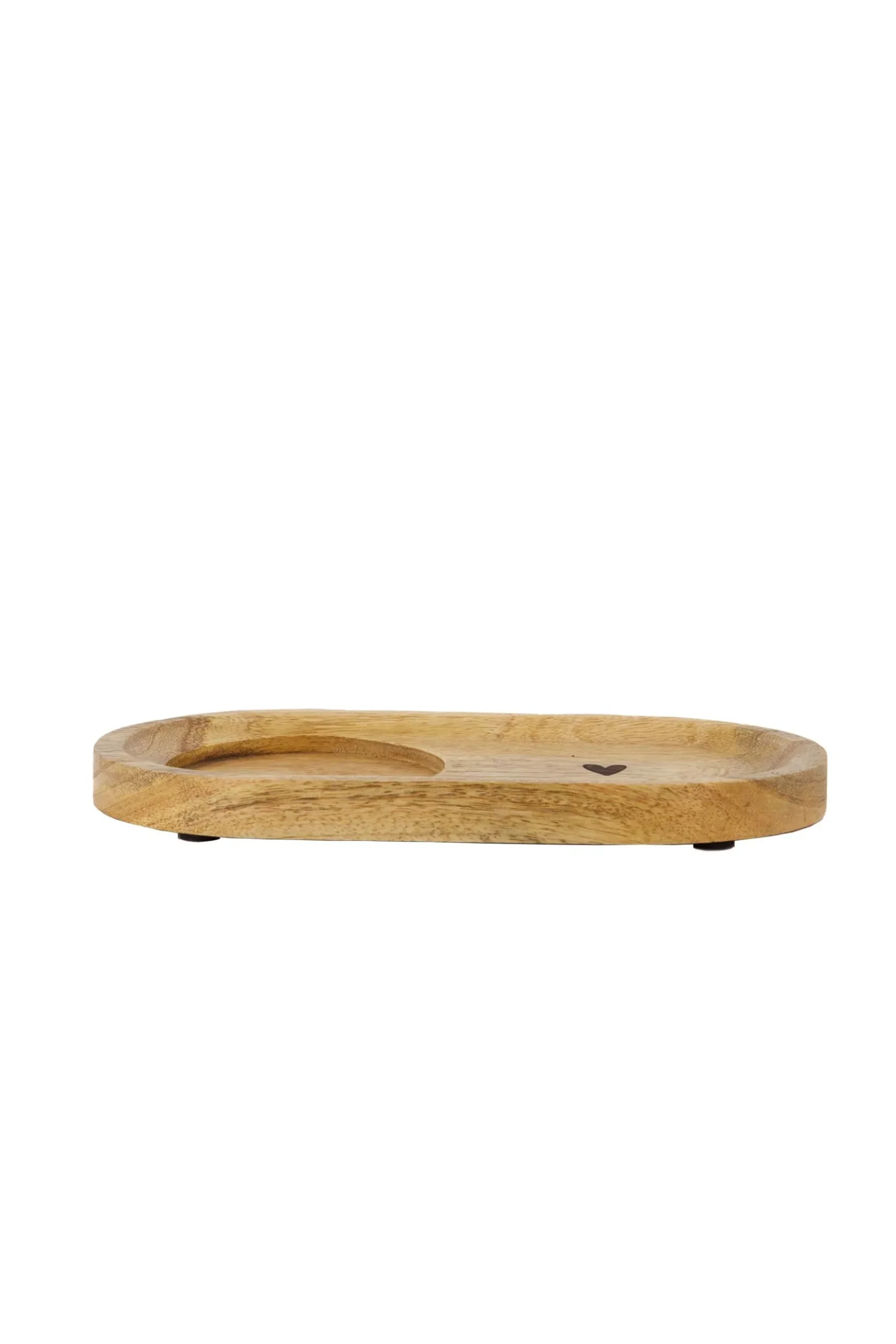 serveerplankje hout hartje