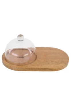 serveerplateau met stolp enjoy naturel