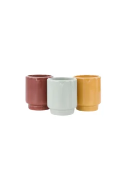 set van 3 geurkaarsjes in koker enjoy