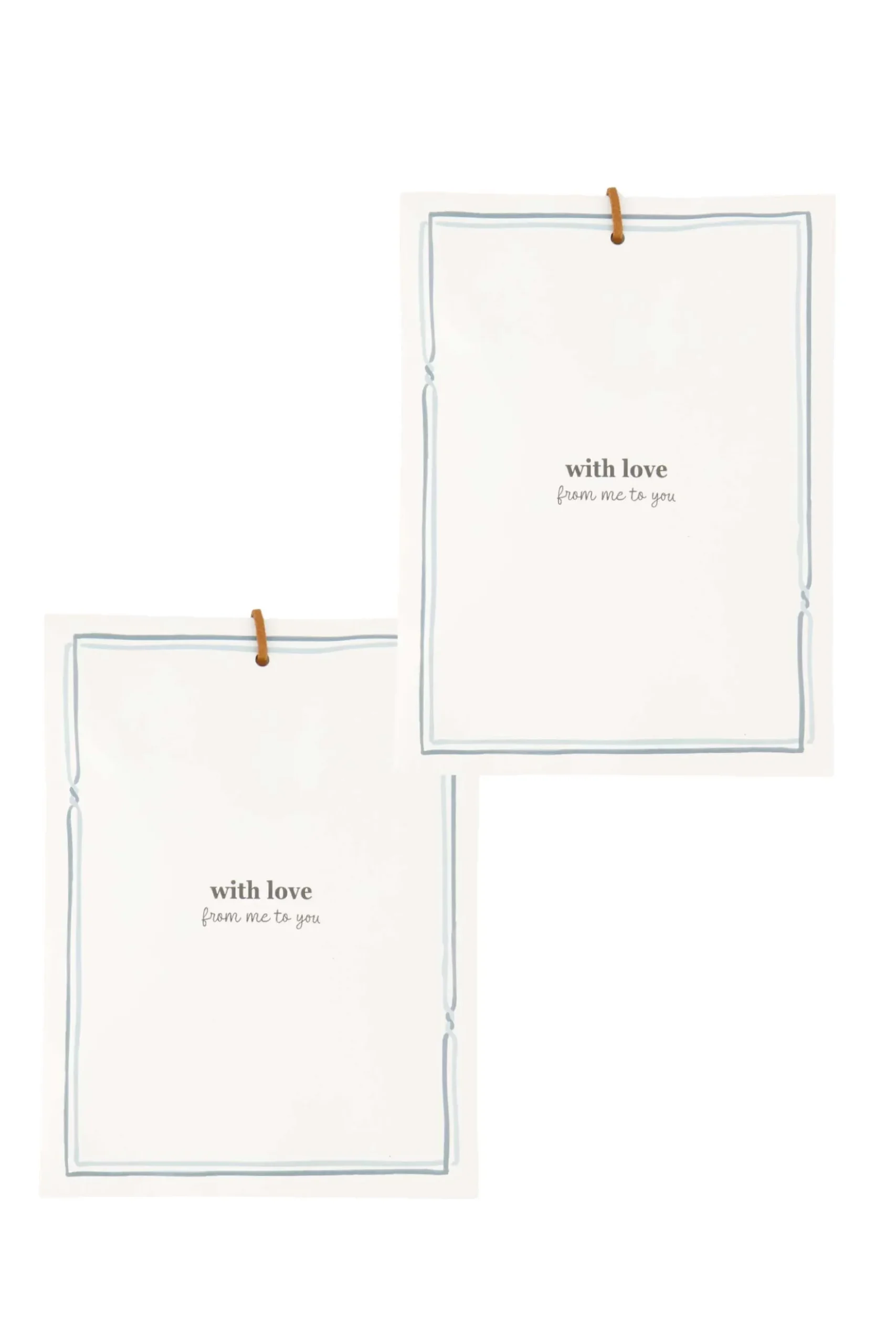 set van 2 geurzakjes with love