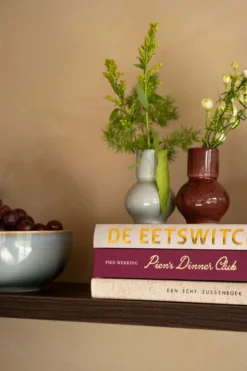set van 3 vaasjes keramiek hartje