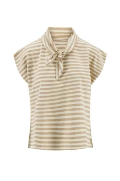 Shirt met sjaaltje