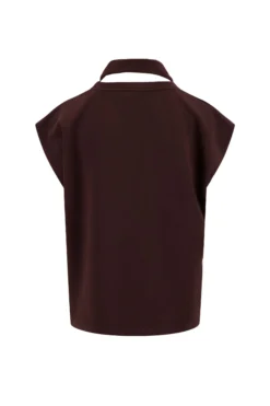 Shirt met sjaaltje