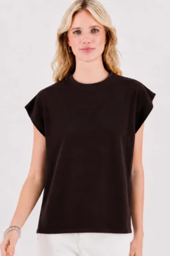 Shirt met sjaaltje