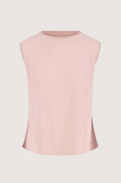 singlet met lurex boord