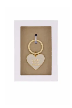 sleutelhanger in doosje jij bent goud waard