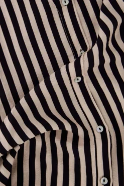 streep blouse 1/2 mouw