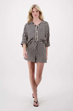 streep short met riem
