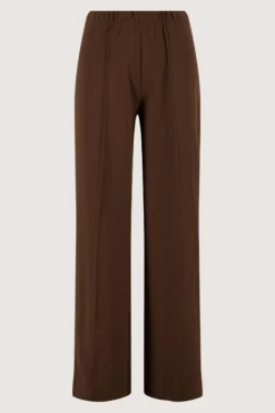 stretch broek met naad